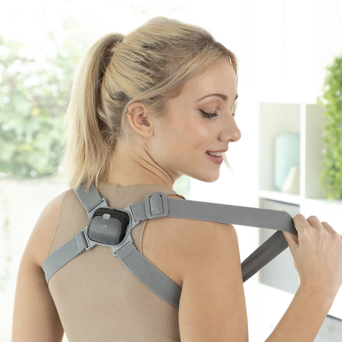 Treinador de Postura Inteligente Recarregável Viback InnovaGoods com Vibração
