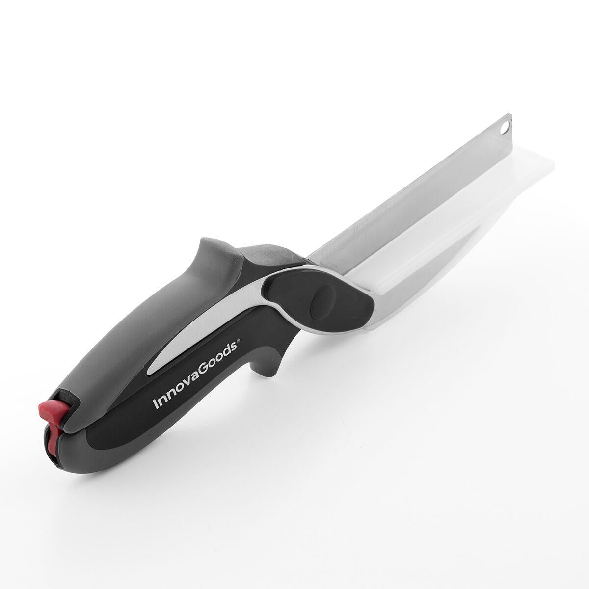 Cuchillo-Tijera con Mini Tabla de Cortar Integrada Scible InnovaGoods